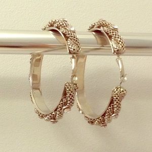 Hoop earrings
